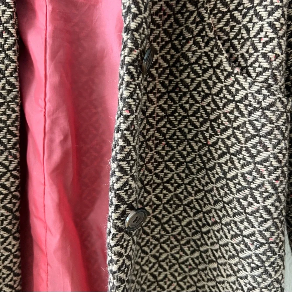 Apt. 9 Patterned Coat with Pink Lining - Picture 5 of 5